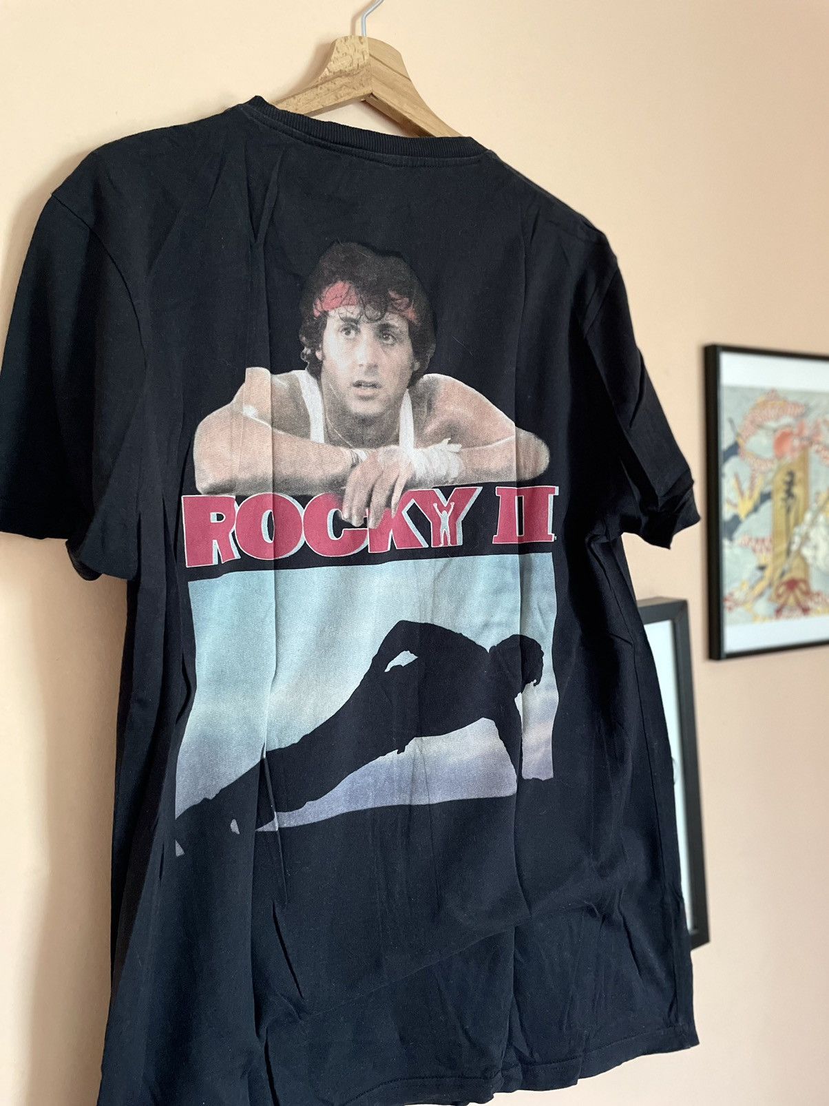 Zara Rocky 2 Sylvester Stallone premium celebrative T-shirt