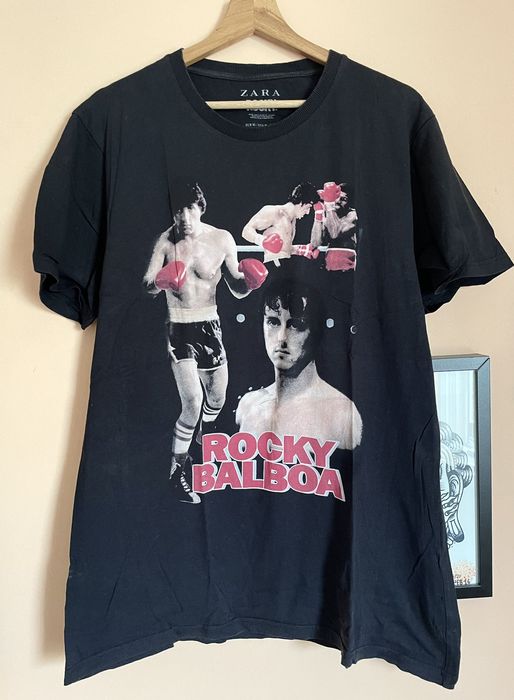 T shirt discount rocky balboa zara