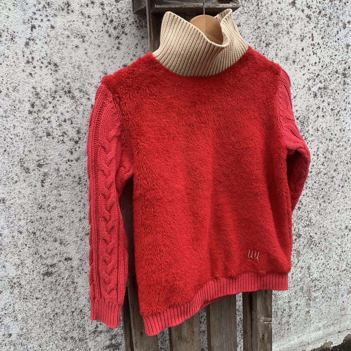 Japanese Brand × Undercover Undercover Kids Knit Turtleneck Sweater Fleece 5-7 Years Age Size US XS / EU 42 / 0 - 2 Thumbnail