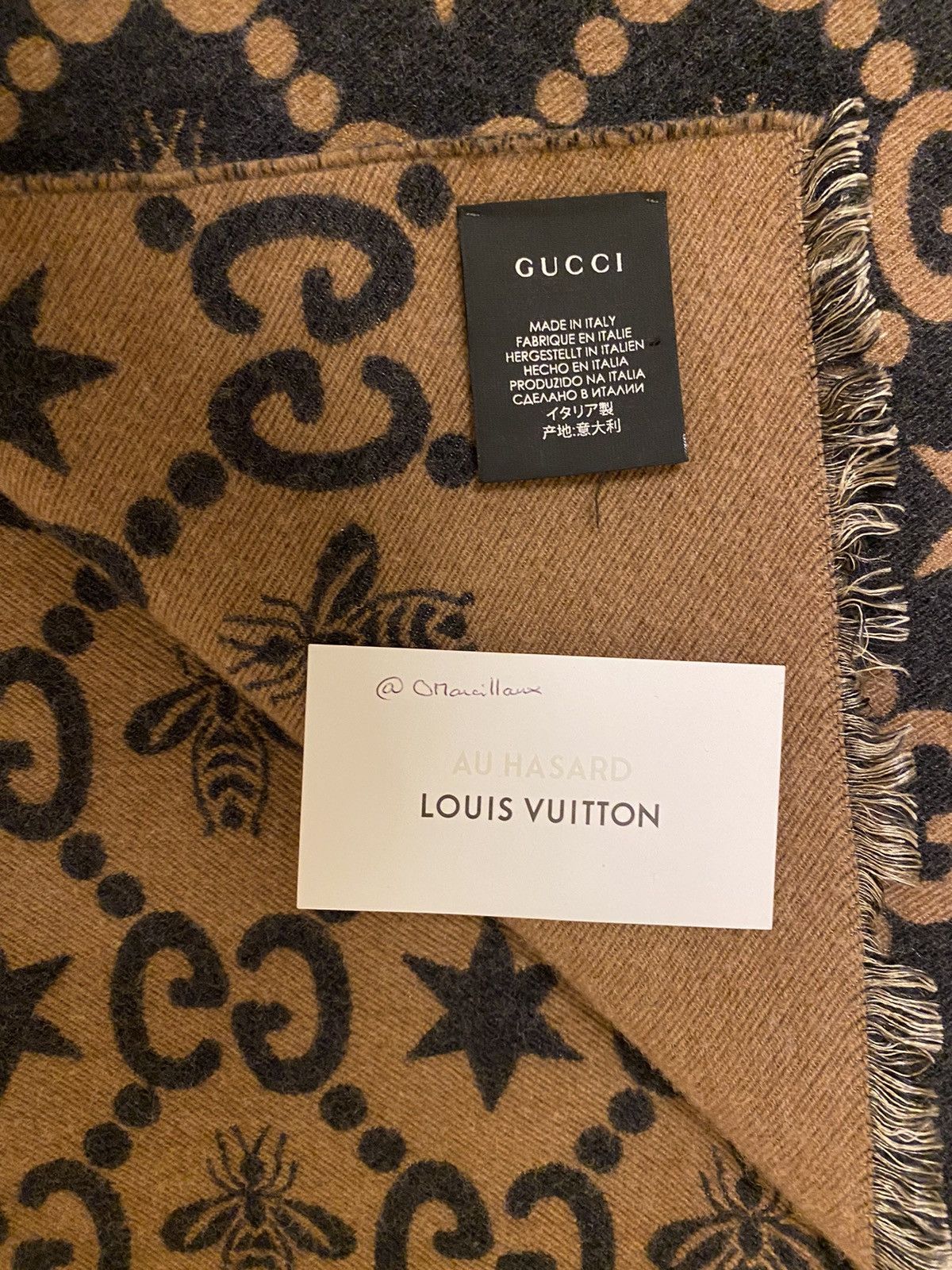 Gucci Gucci long scarf Size ONE SIZE - 3 Thumbnail