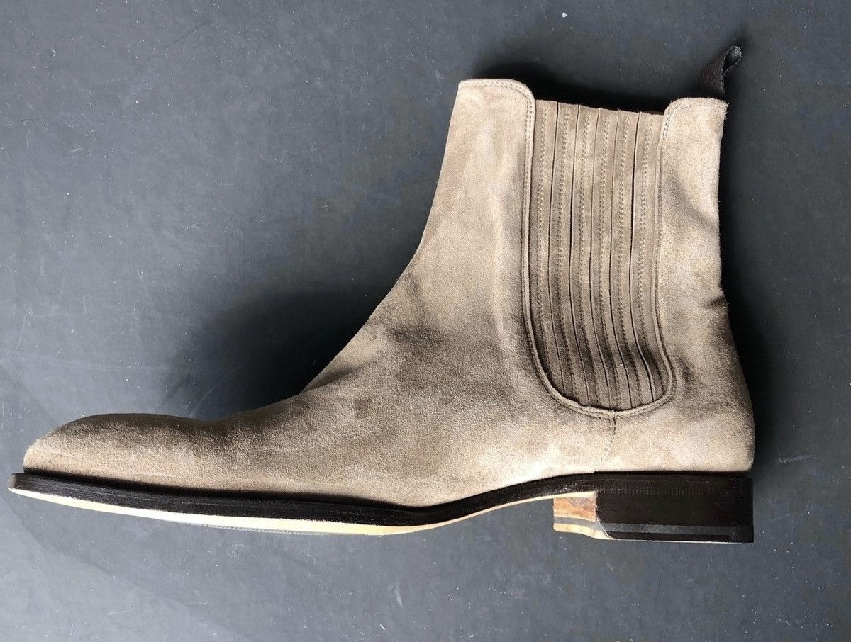 Brioni Suede Chelsea Boots Size US 11 / EU 44 - 15 Thumbnail