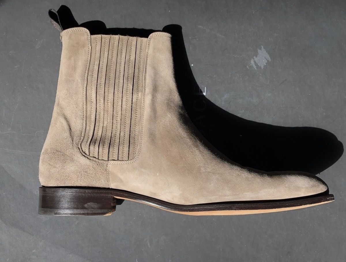 Brioni Suede Chelsea Boots Size US 11 / EU 44 - 17 Thumbnail