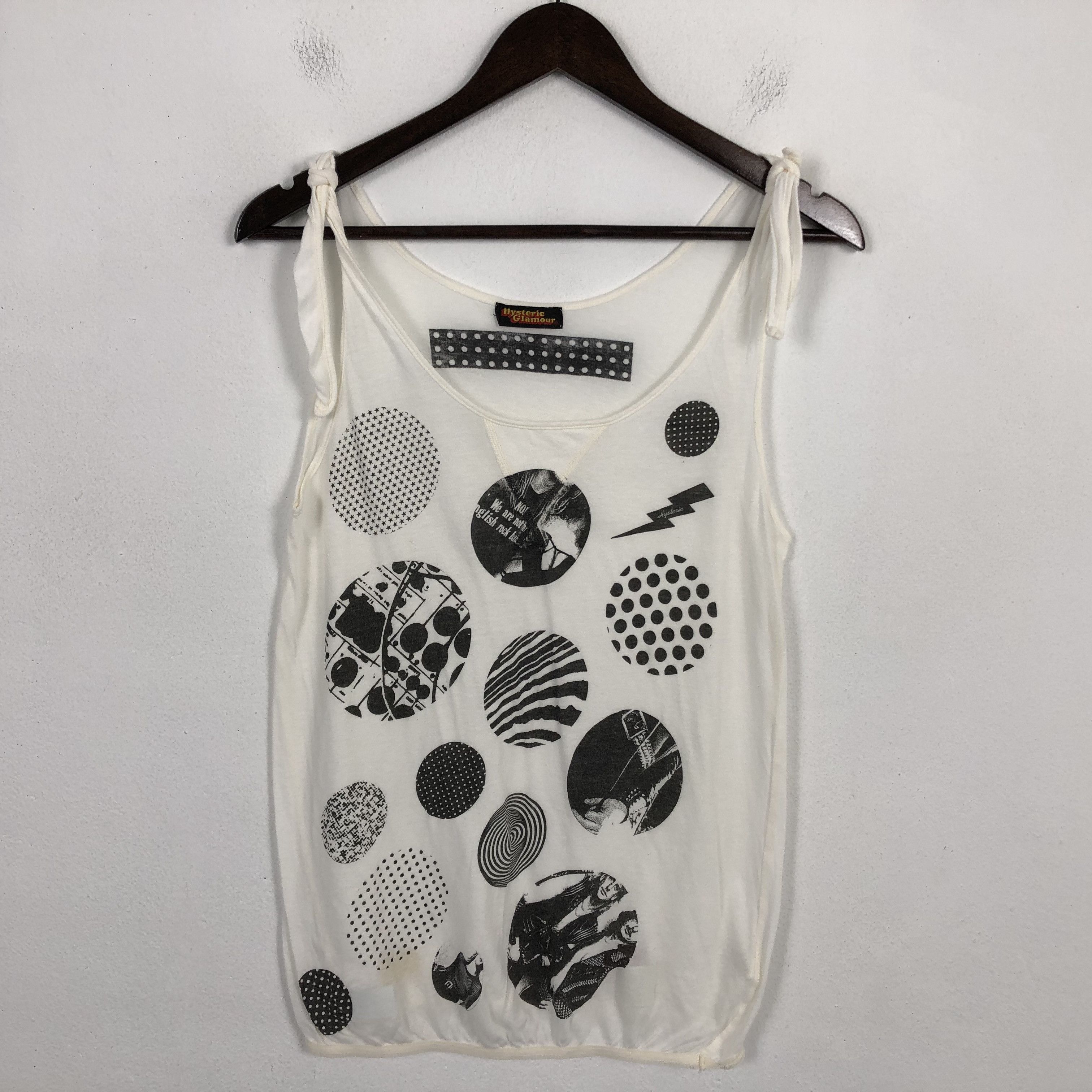 Hysteric Glamour Vintage Hysteric Glamour Band Tank Shir Size S / US 4 / IT 40 - 1 Thumbnail