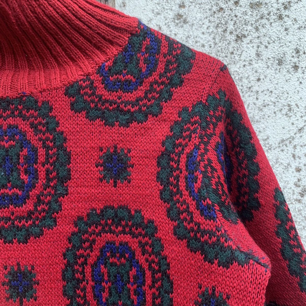 Japanese Brand Japanese Vintage Knit Turtleneck Sweater Arts Jumper Pullove Size US S / EU 44-46 / 1 - 4 Thumbnail
