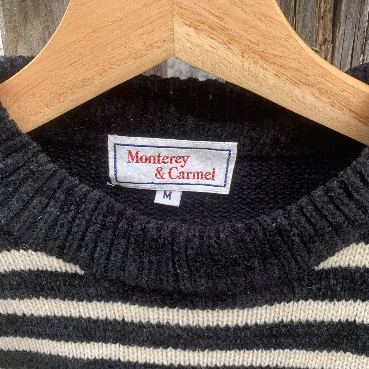 Japanese Brand Vintage Montery & Carmell Knit Crewneck Sweater Pullover Size US L / EU 52-54 / 3 - 6 Thumbnail