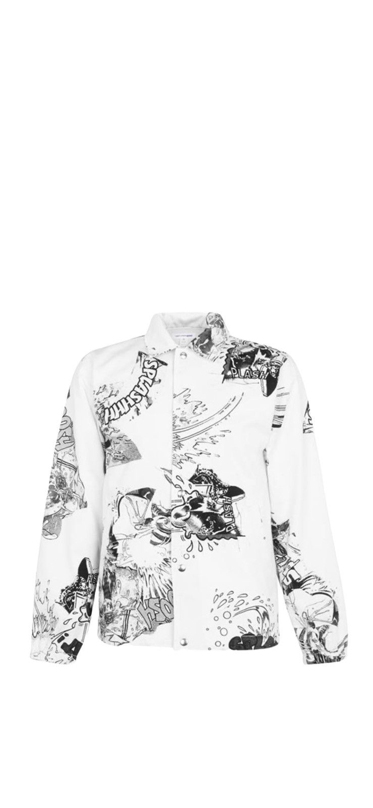 CDG Graffiti Print Jacket
