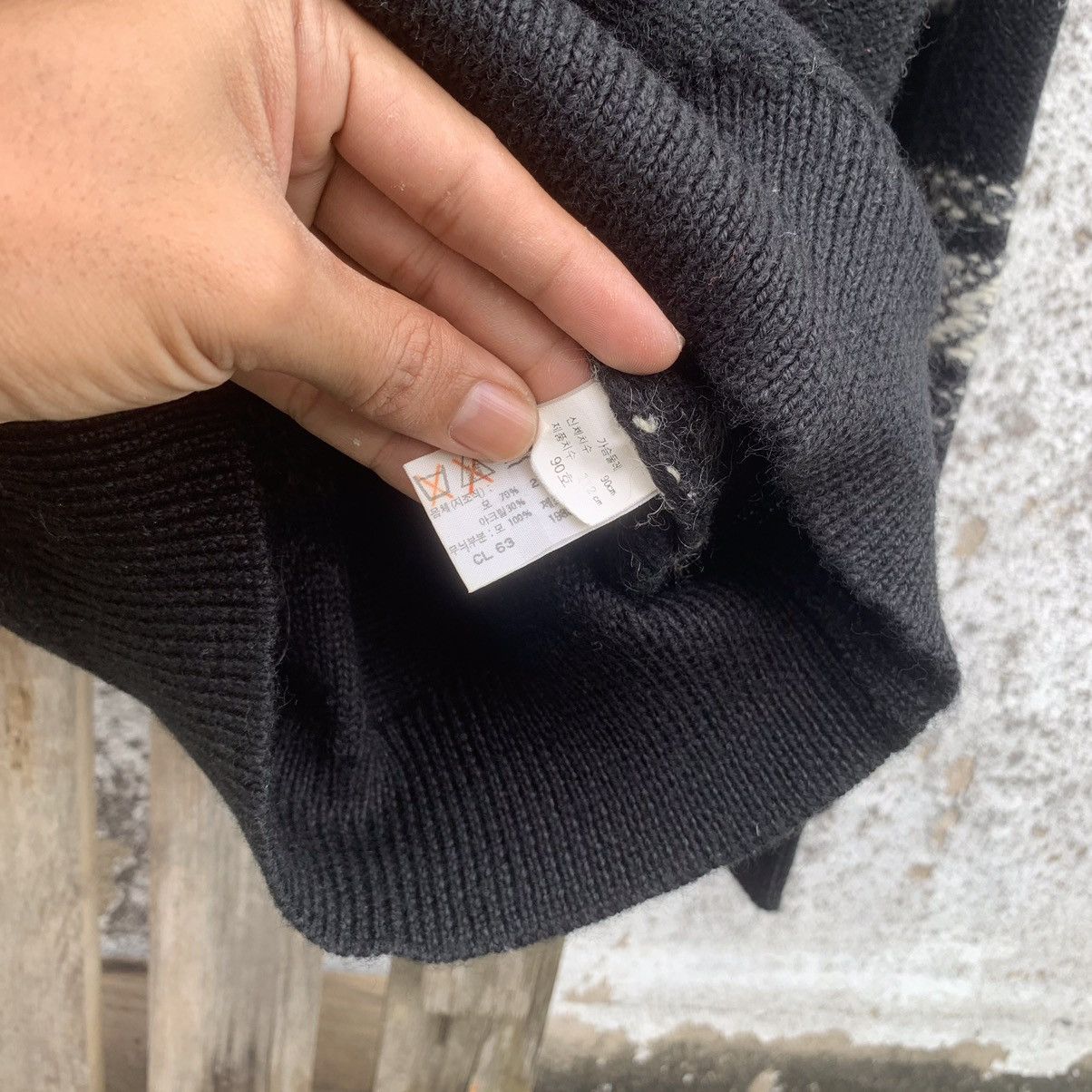 Aran Isles Knitwear × Japanese Brand Japanese Vintage MOHAIR Knit SIMPLE LIFE Sweater Pullover Size US S / EU 44-46 / 1 - 8 Thumbnail