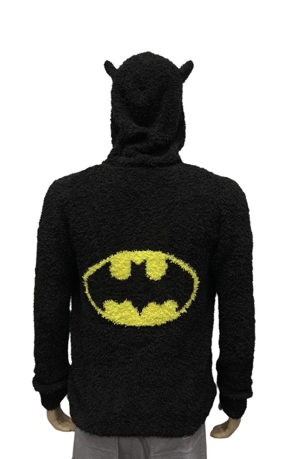 DC Comics × Designer × Japanese Brand BATMANxAIMERFEEL Soft Deep Pile Fluffy Fleece Horny Hoodie Size US M / EU 48-50 / 2 - 4 Thumbnail