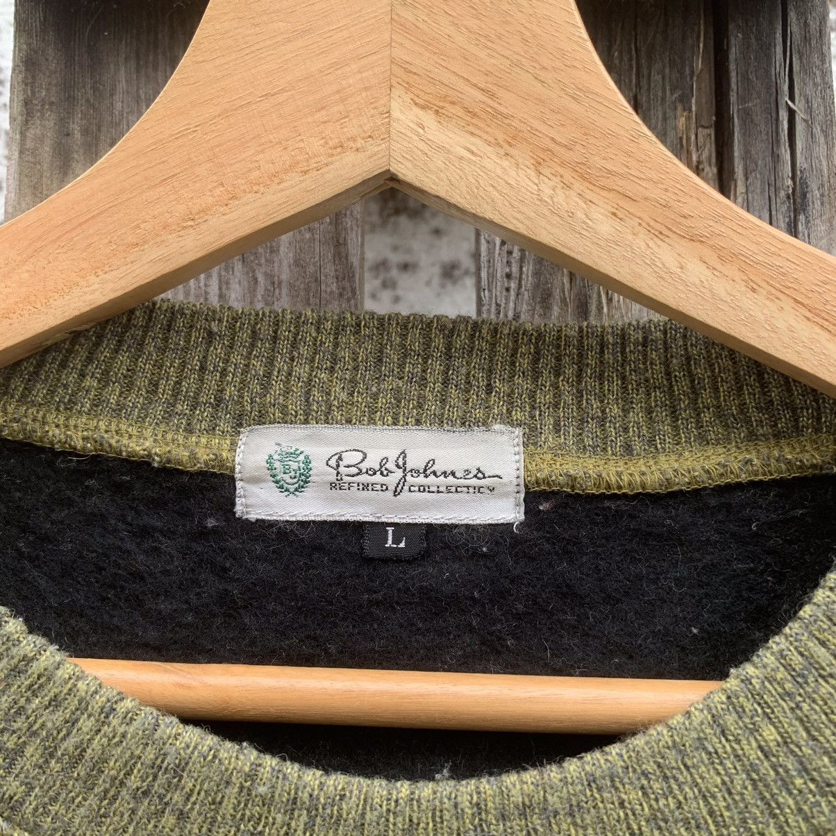 Aran Isles Knitwear × Japanese Brand Vintage Bob Jones Knit Full Printed Sweater Nice Graphic Size US L / EU 52-54 / 3 - 7 Thumbnail