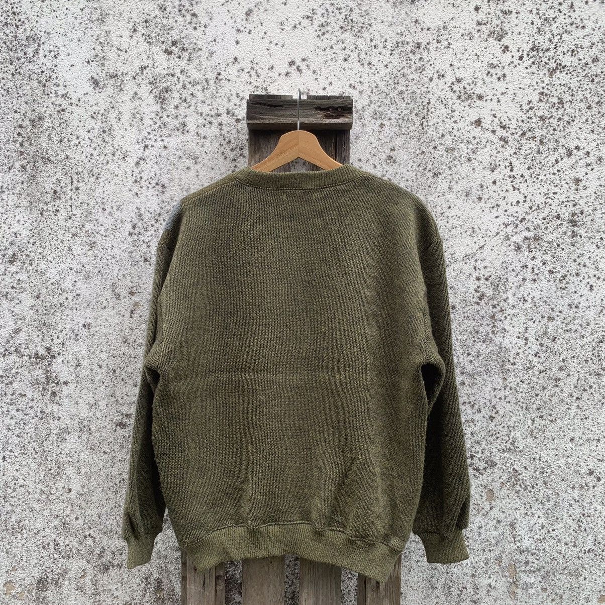 Aran Isles Knitwear × Japanese Brand Vintage Bob Jones Knit Full Printed Sweater Nice Graphic Size US L / EU 52-54 / 3 - 9 Thumbnail