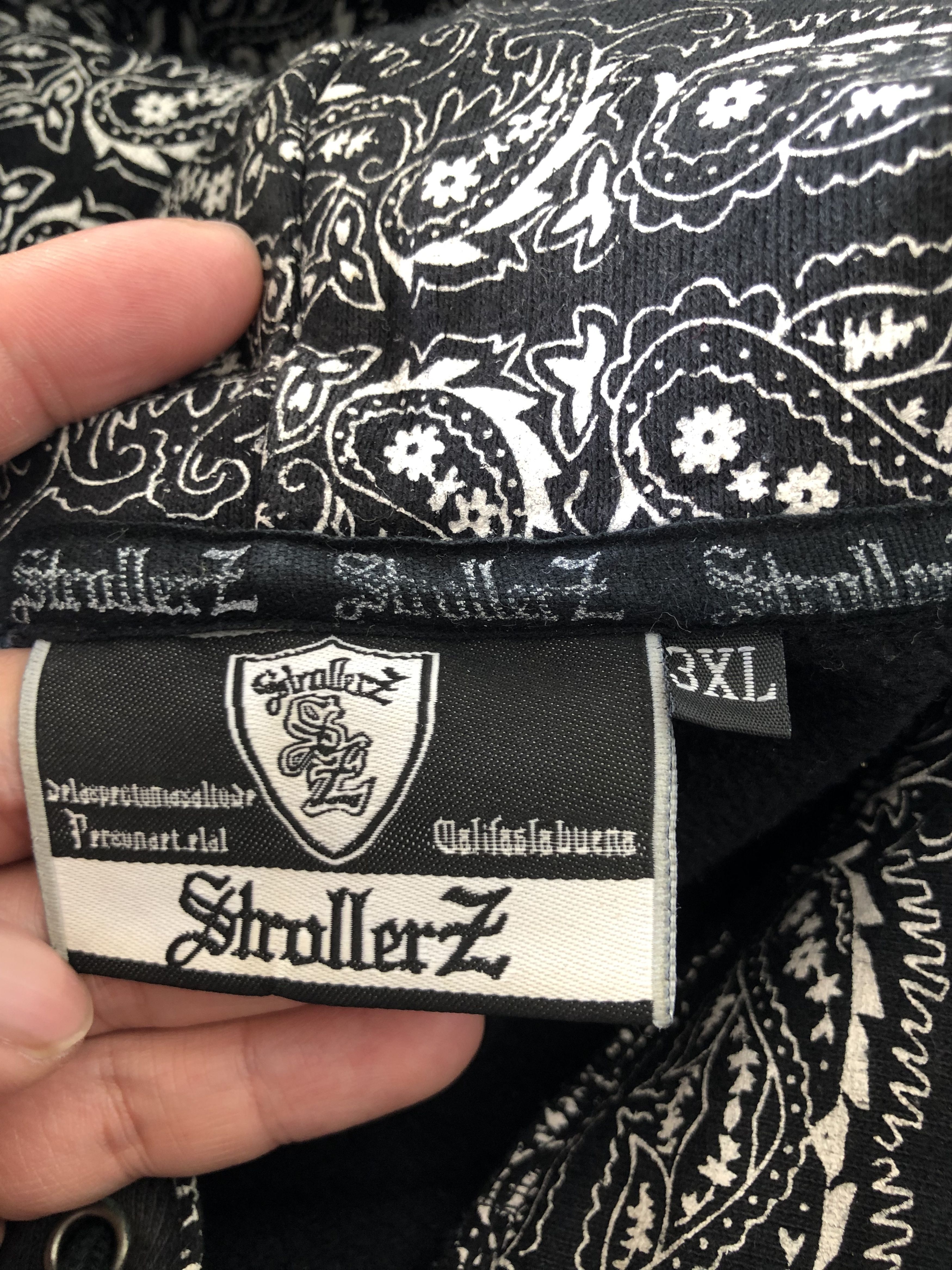 Japanese Brand STROLLERZ SOUTH SIDE HOMIES GANGSTA LA HOODIE OVERSIZED Size US XXL / EU 58 / 5 - 14 Thumbnail