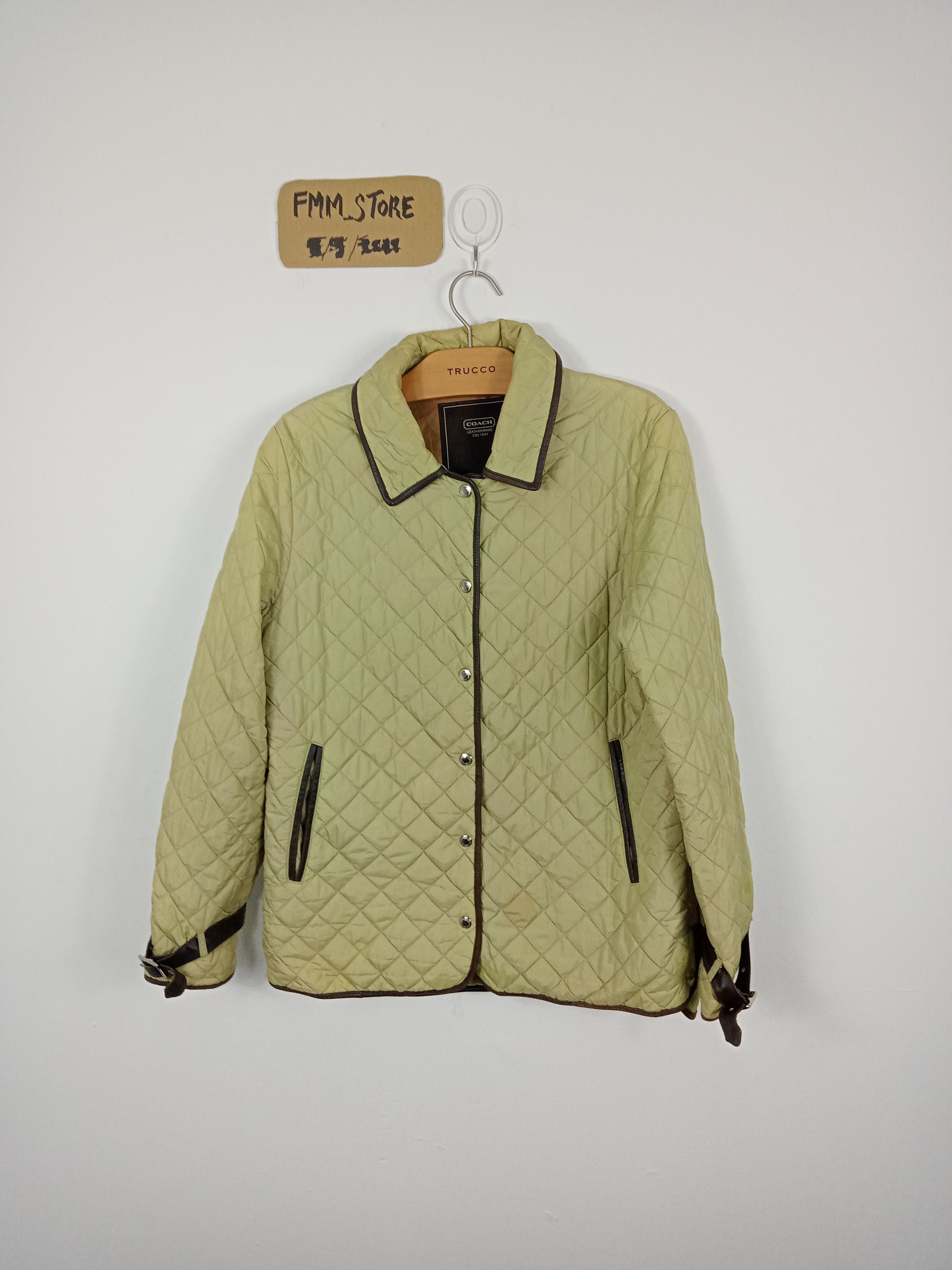 Coach Coach Quilted Jacket Size US M / EU 48-50 / 2 - 1 Thumbnail