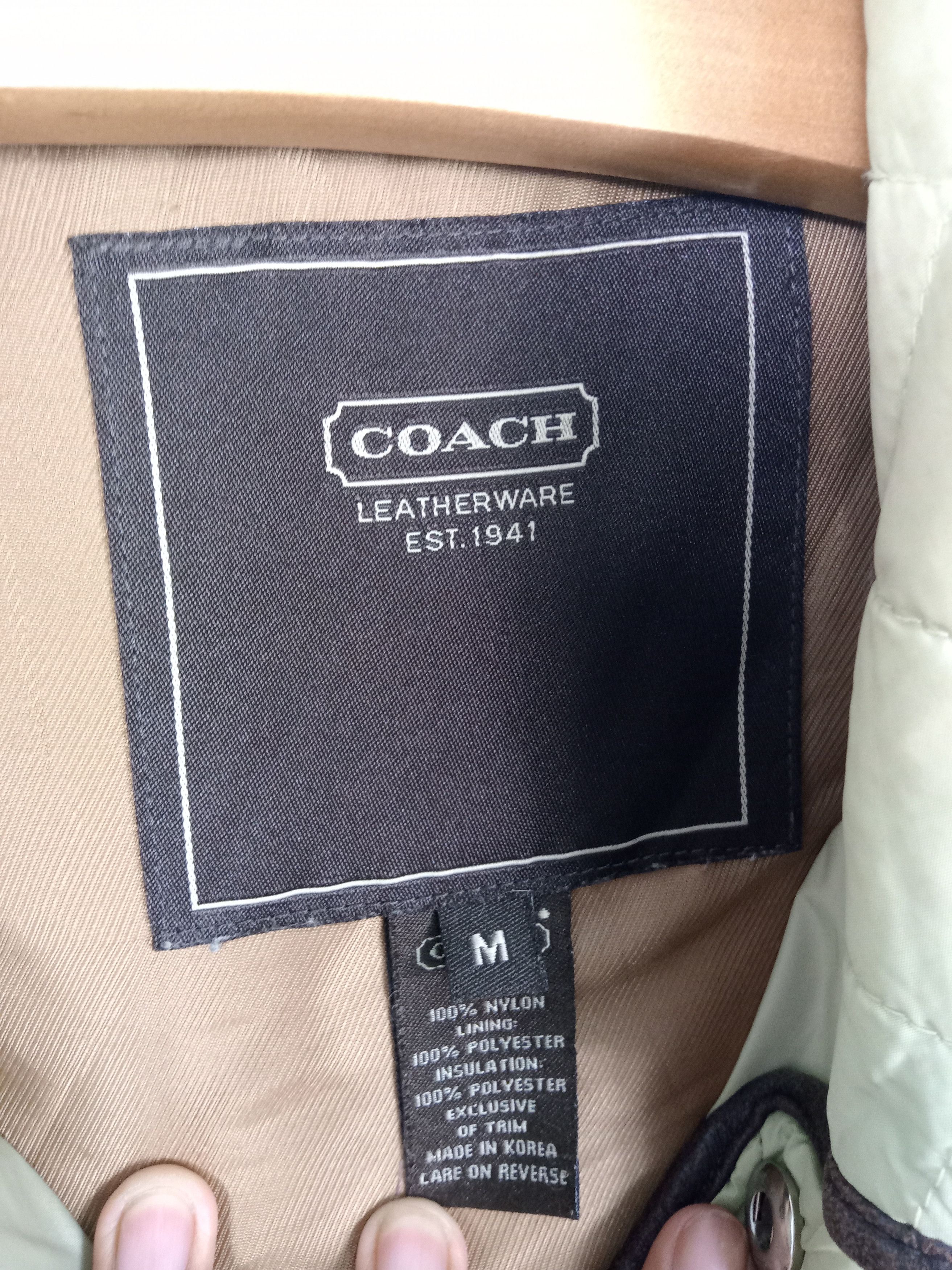 Coach Coach Quilted Jacket Size US M / EU 48-50 / 2 - 5 Thumbnail