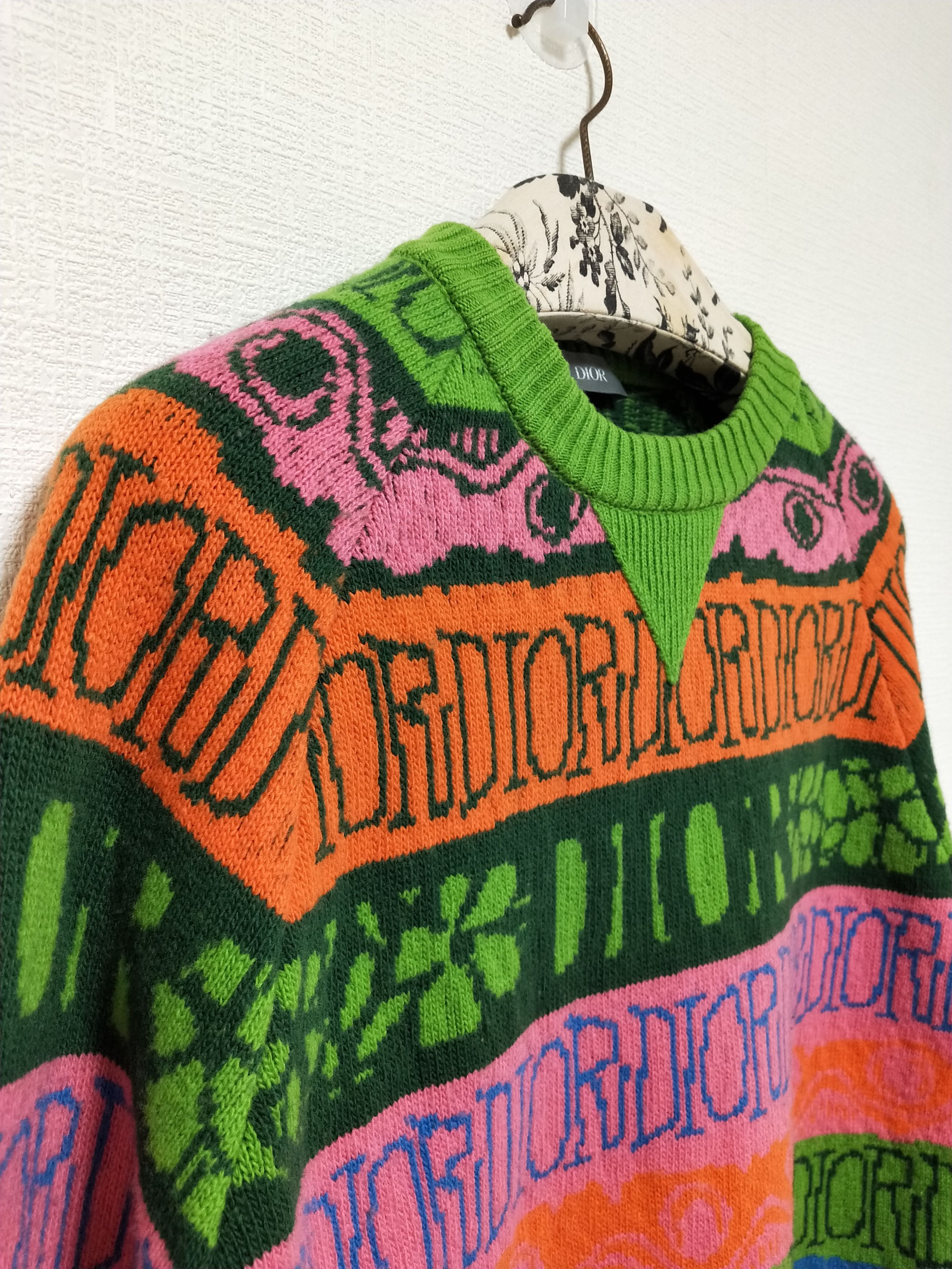 Dior Shawn Stussy Wool Sweater Size US M / EU 48-50 / 2 - 3 Thumbnail