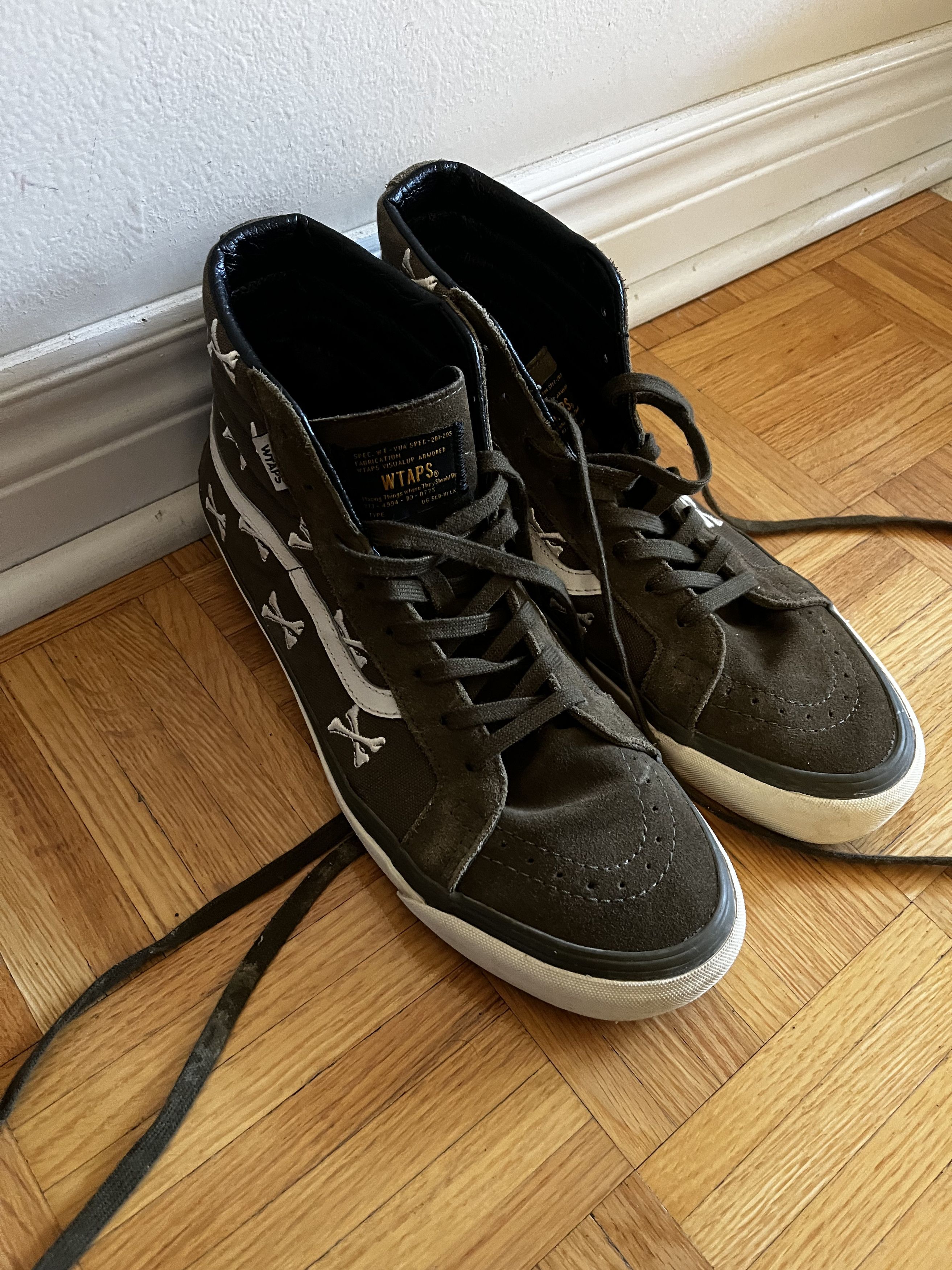 Vans × Wtaps VANS VAULT WTAPS SK8 HI CROSSBONES Size US 11.5 / EU 44-45 - 2 Thumbnail