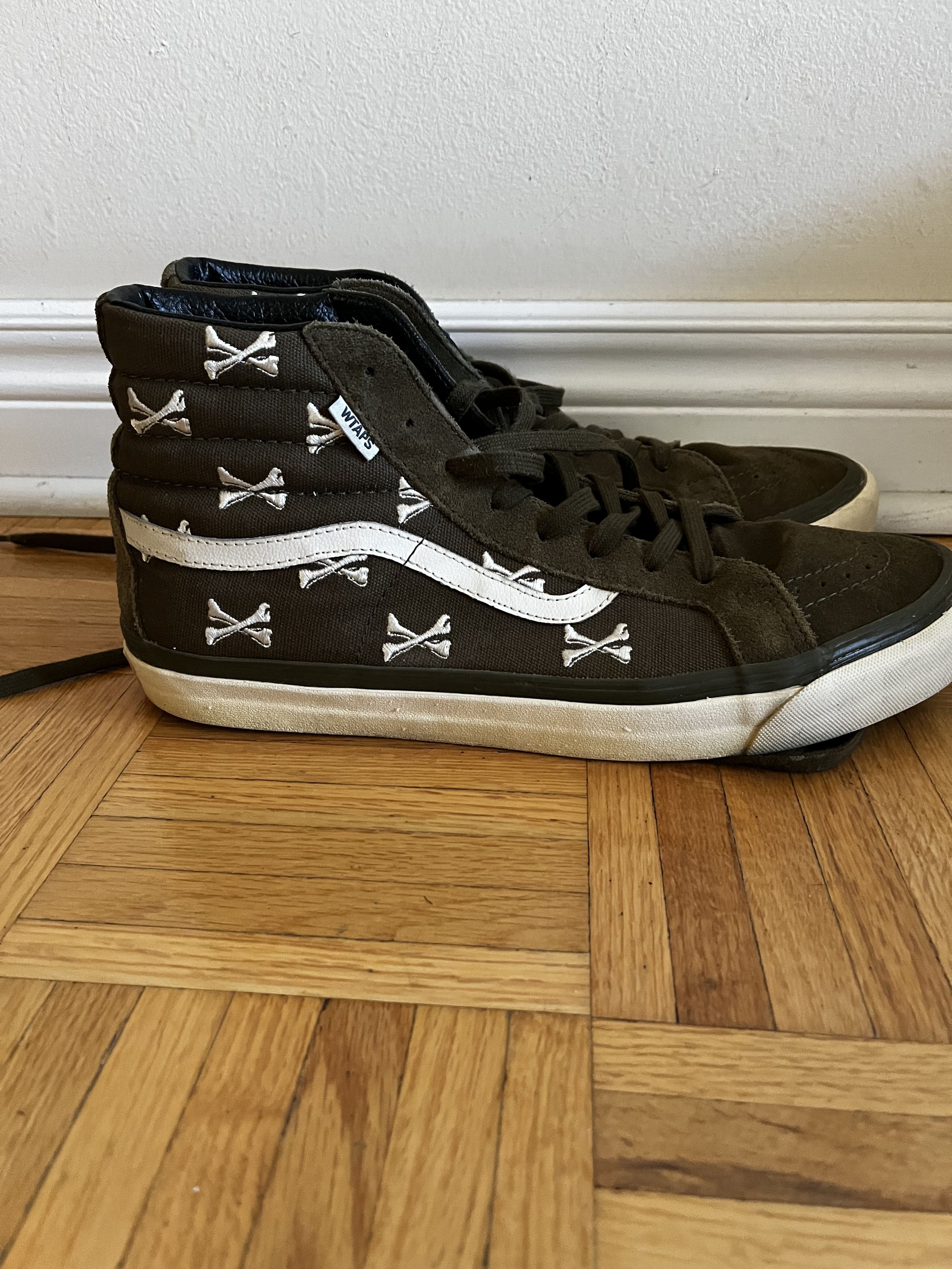 Vans × Wtaps VANS VAULT WTAPS SK8 HI CROSSBONES Size US 11.5 / EU 44-45 - 3 Thumbnail
