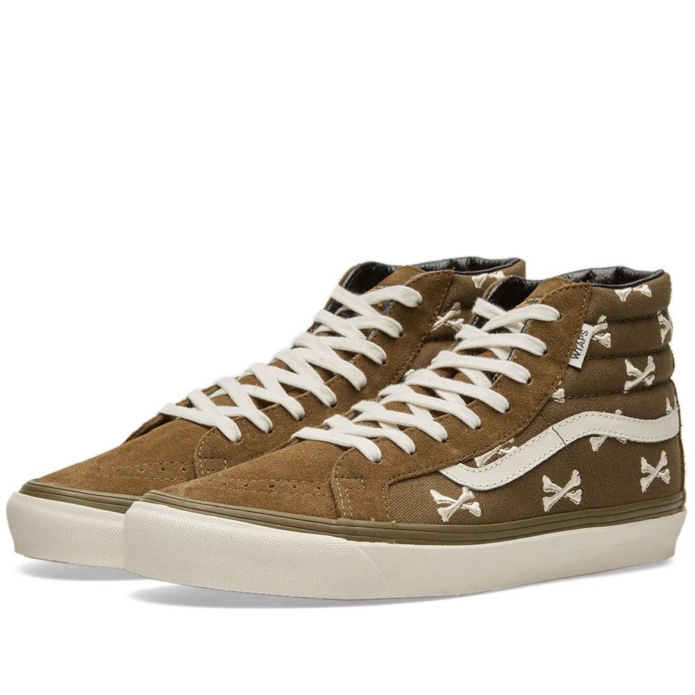 Vans × Wtaps VANS VAULT WTAPS SK8 HI CROSSBONES Size US 11.5 / EU 44-45 - 1 Thumbnail