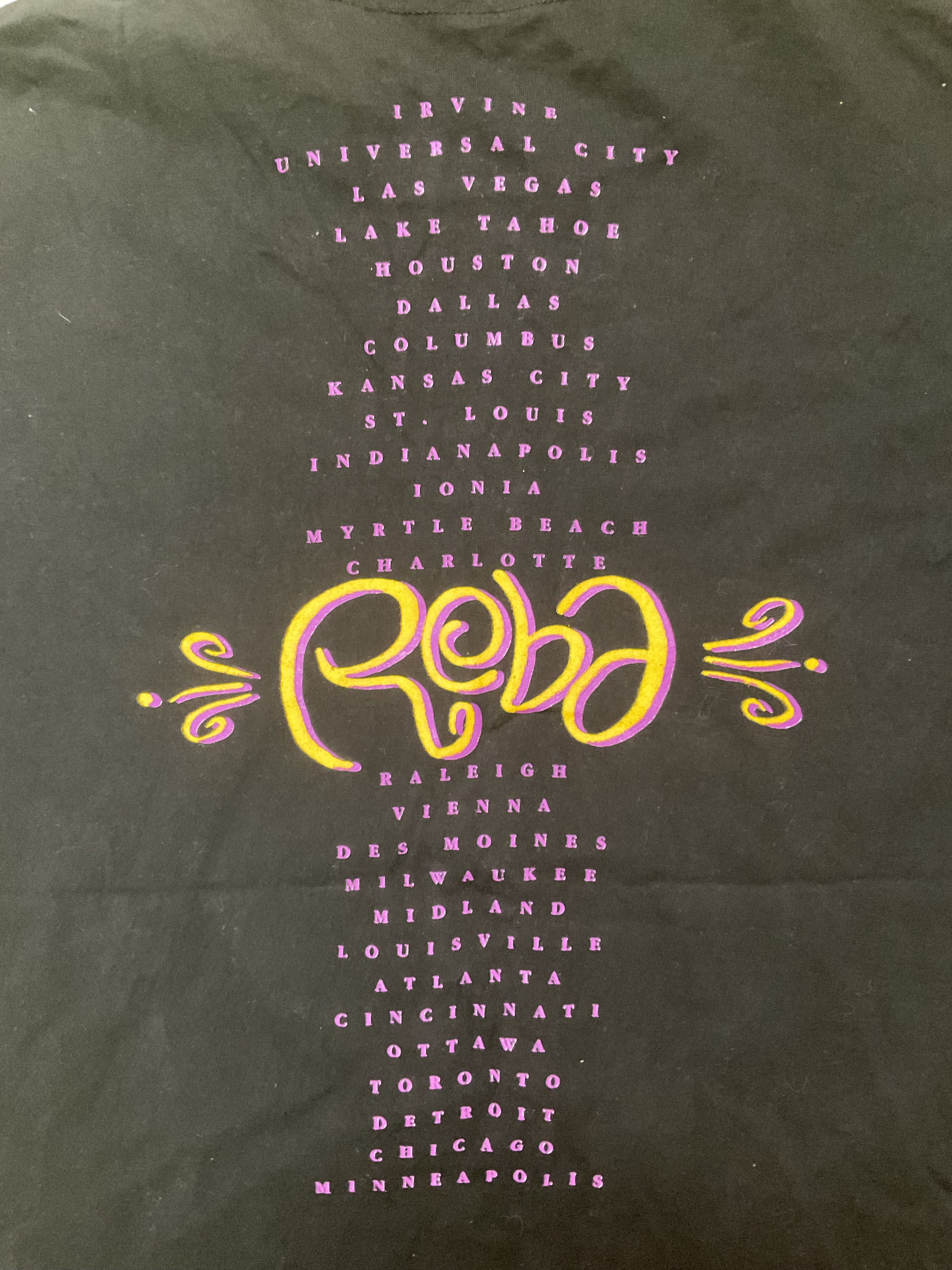 Band Tees Vintage 90s 1994 Reba McEntire Tour Concert T-Shirt Size US XL / EU 56 / 4 - 5 Thumbnail