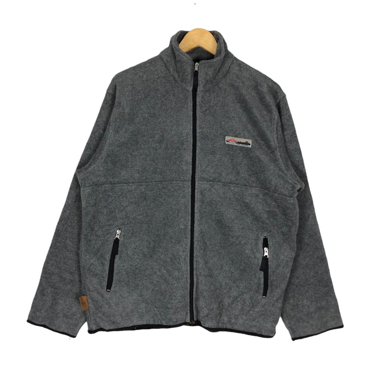 Vintage Bear Zip up Sweater