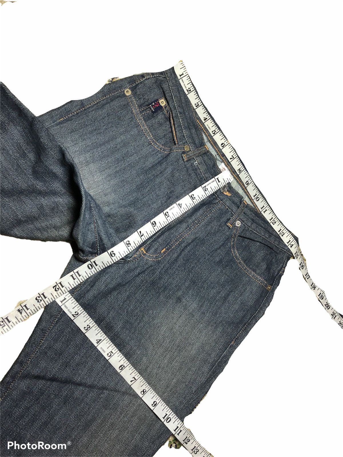 Guess VINTAGE GUESS HERRINGBONE TWILL DENIM Size US 29 - 5 Thumbnail