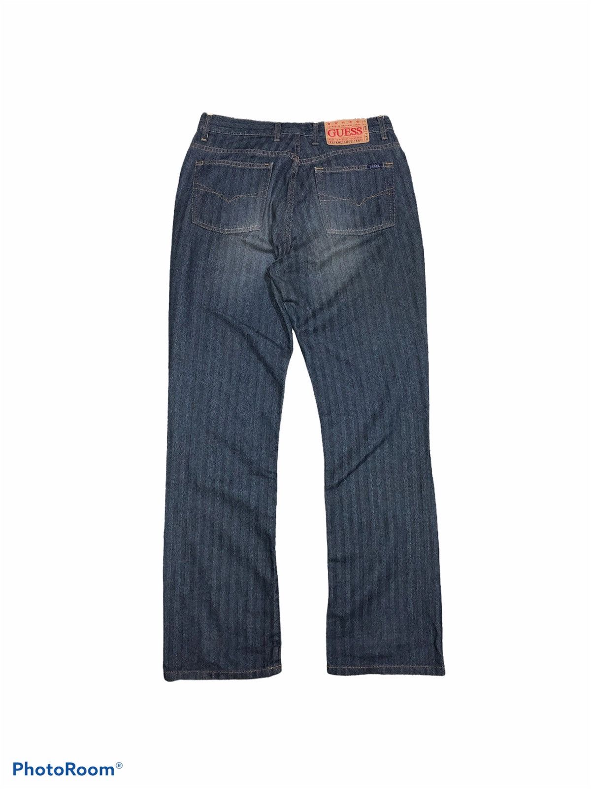 Guess VINTAGE GUESS HERRINGBONE TWILL DENIM Size US 29 - 2 Thumbnail