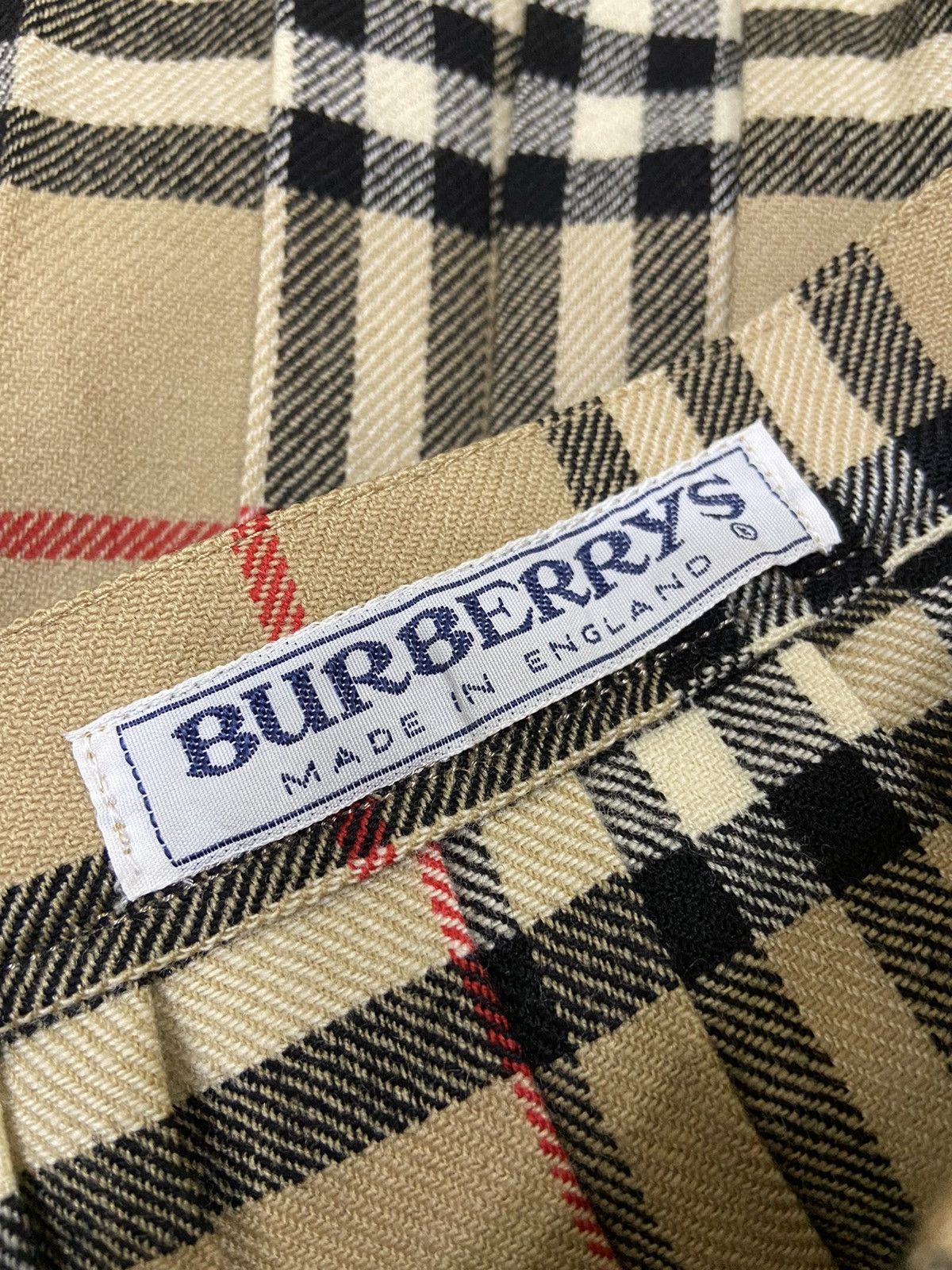 Burberry 1980s NOVA CHECK BONDAGE TARTAN SKIRT Size 30" / US 8 / IT 44 - 5 Thumbnail
