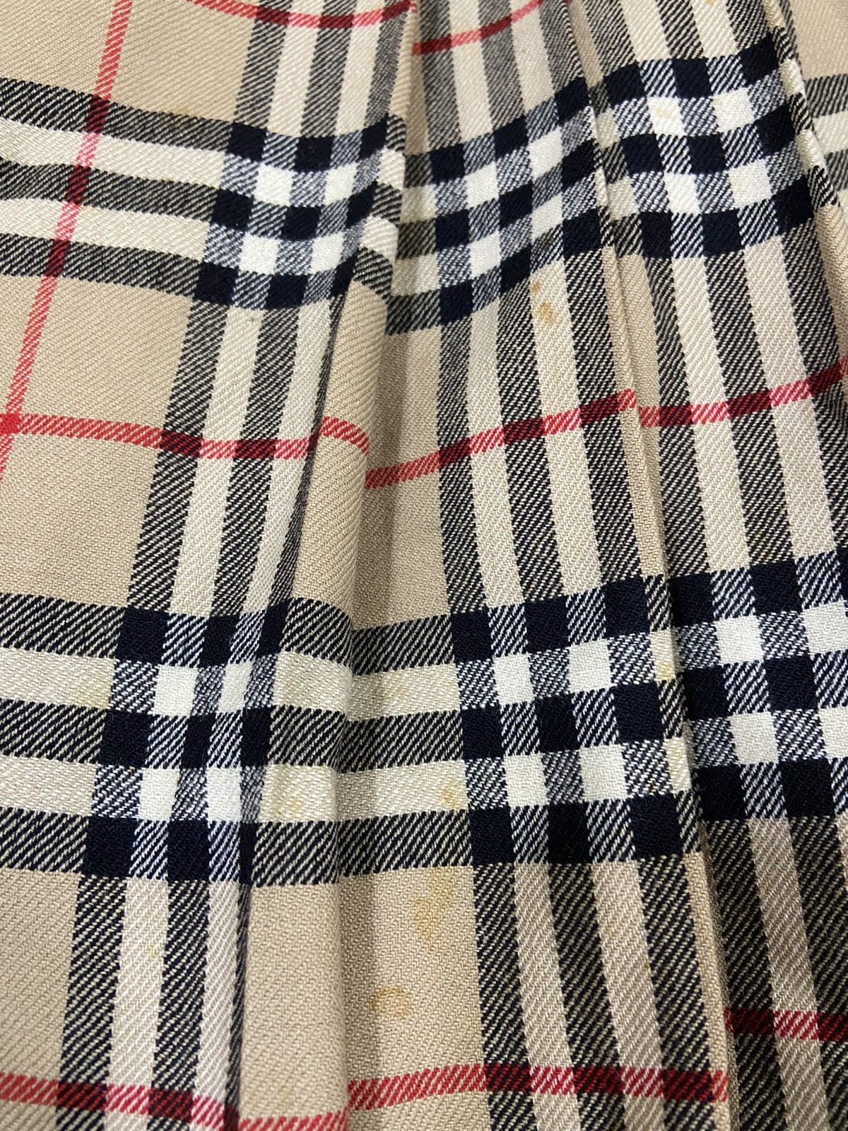 Burberry 1980s NOVA CHECK BONDAGE TARTAN SKIRT Size 30" / US 8 / IT 44 - 8 Thumbnail