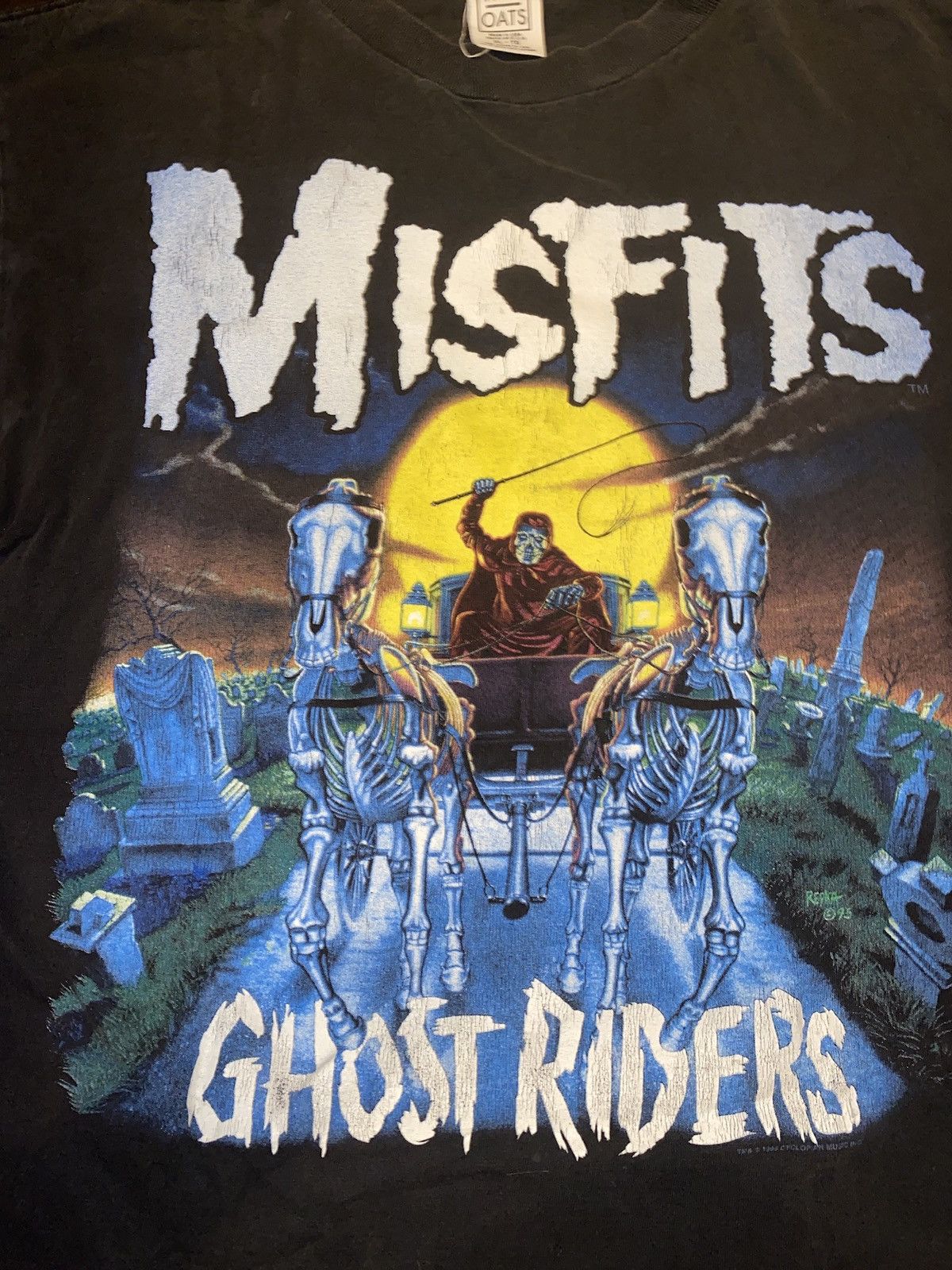 Misfits × Vintage Vintage 95 Misfits Shirt XL Ghost Riders