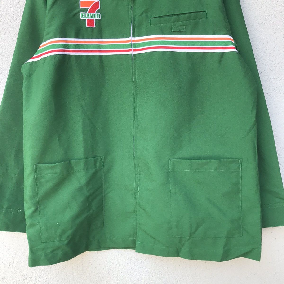Japanese Brand 🔥90’s Vintage 7 Eleven Embroidery Logo Uniform Jacket Size US L / EU 52-54 / 3 - 3 Thumbnail