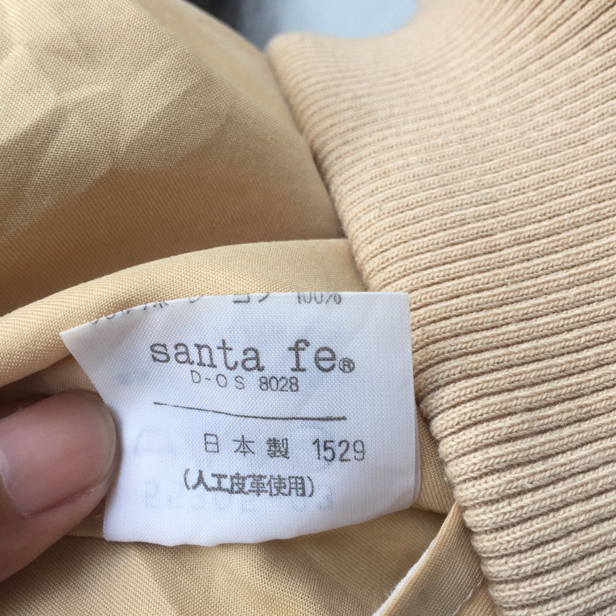 Japanese Brand Vintage Santa Fe Embroidered Big Logo Bomber Jacket Size US XL / EU 56 / 4 - 13 Thumbnail
