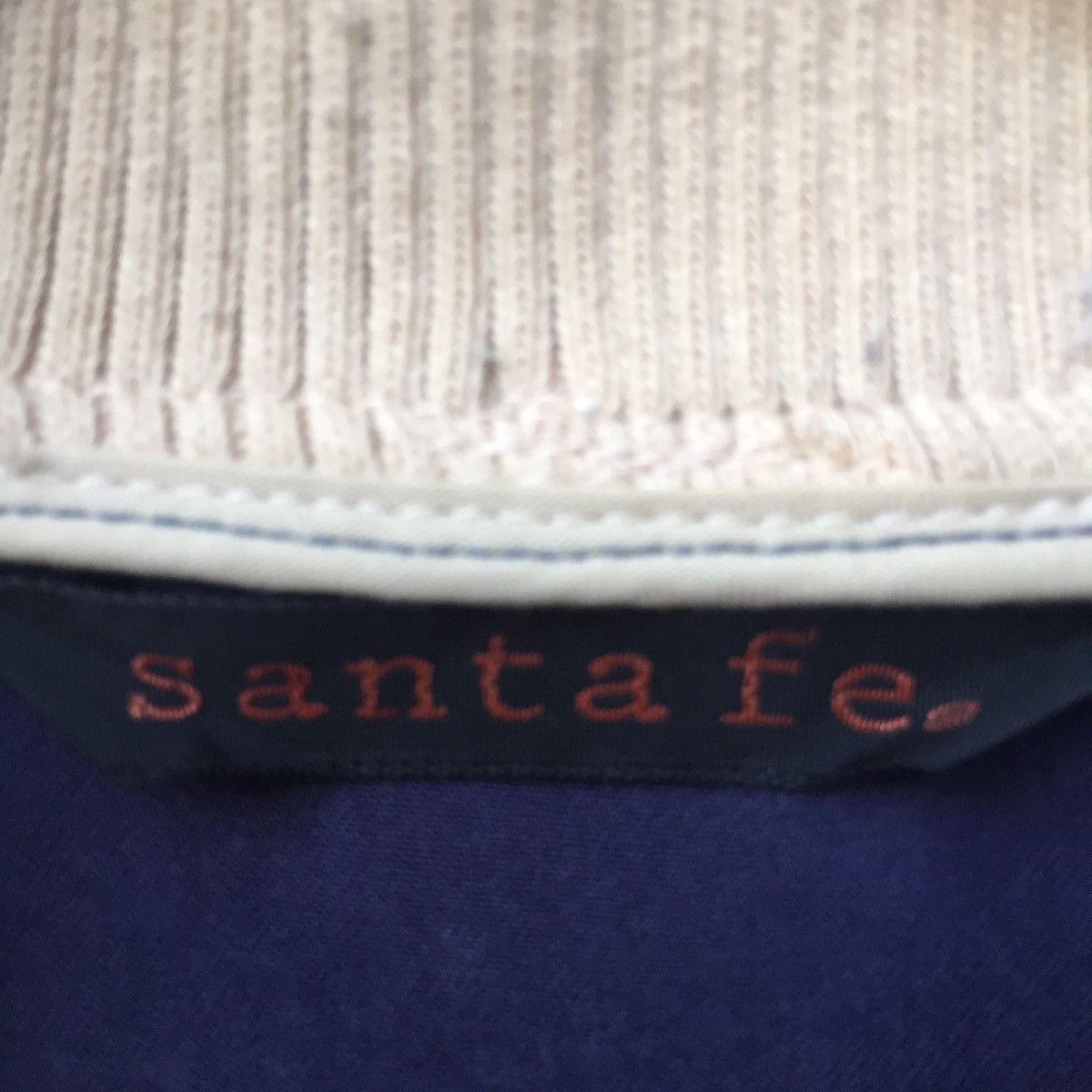 Japanese Brand Vintage Santa Fe Embroidered Big Logo Bomber Jacket Size US XL / EU 56 / 4 - 10 Thumbnail