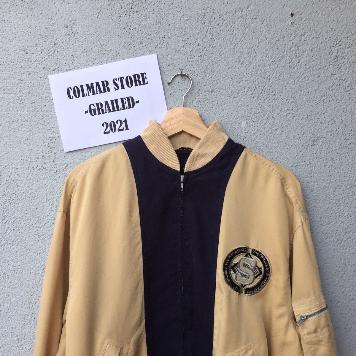 Japanese Brand Vintage Santa Fe Embroidered Big Logo Bomber Jacket Size US XL / EU 56 / 4 - 3 Thumbnail