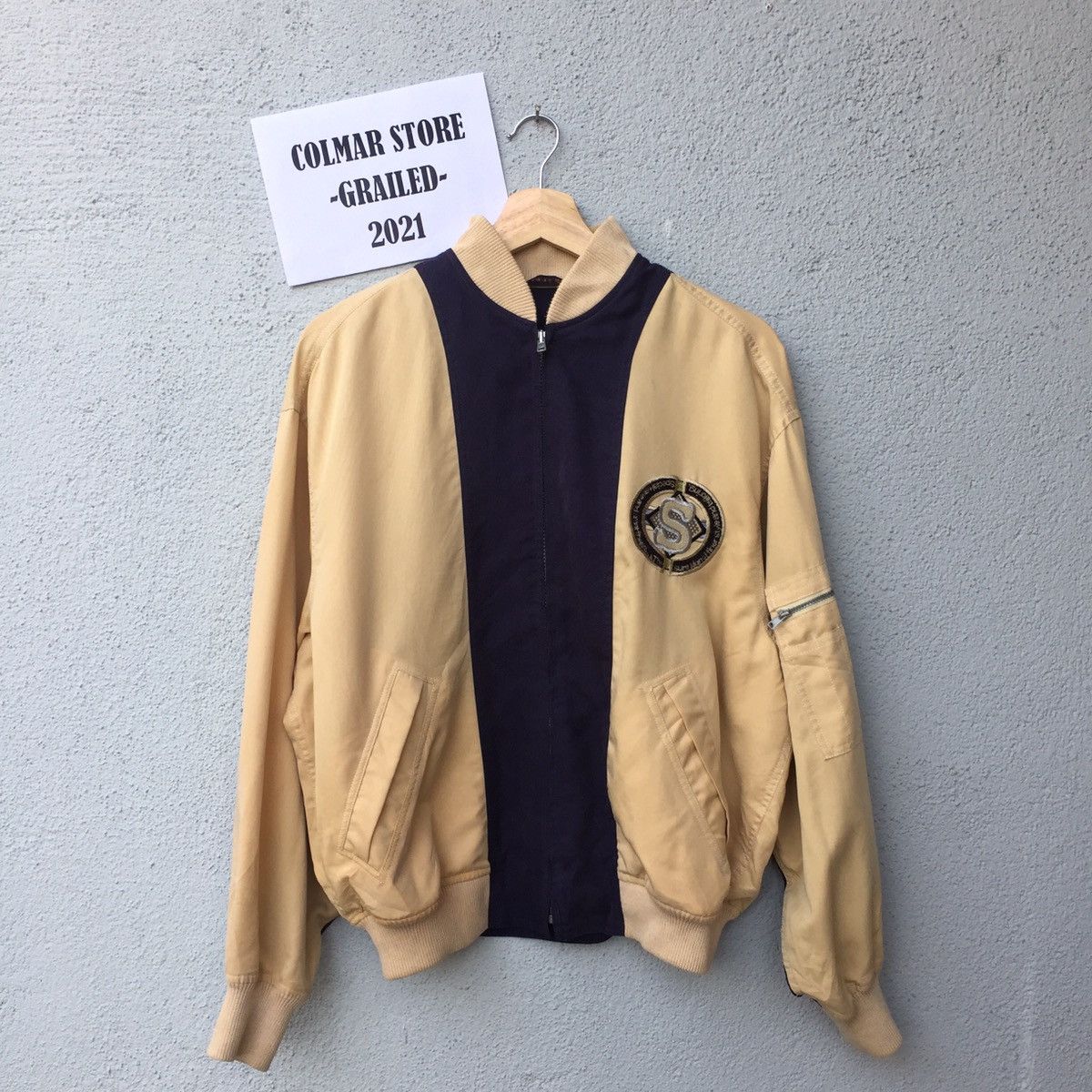 Japanese Brand Vintage Santa Fe Embroidered Big Logo Bomber Jacket Size US XL / EU 56 / 4 - 2 Thumbnail