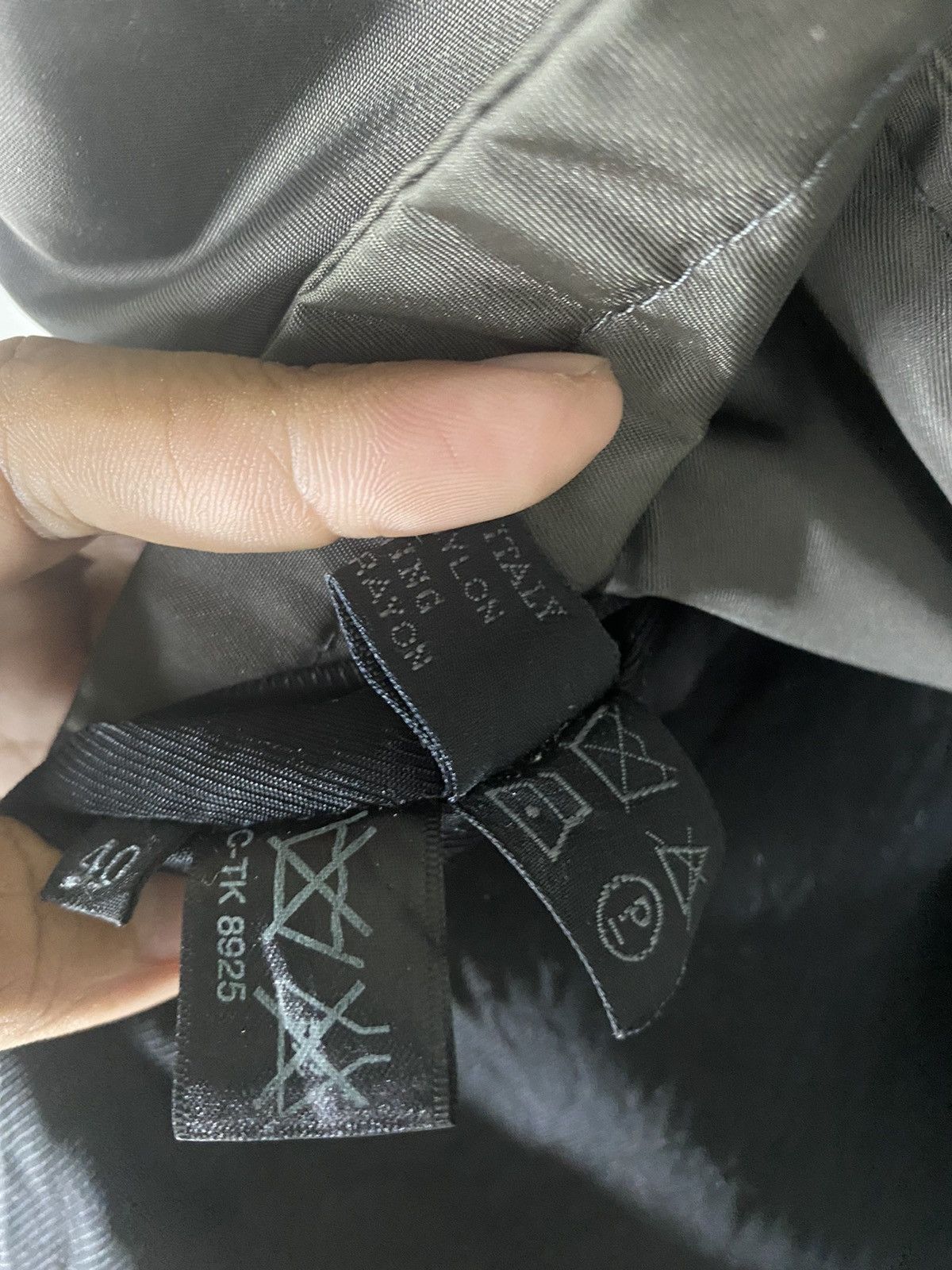 Prada Made in Italy Prada Nylon Long Jacket Double Breast Design Size US S / EU 44-46 / 1 - 7 Thumbnail