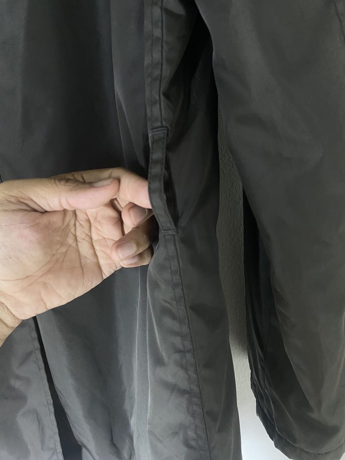Prada Made in Italy Prada Nylon Long Jacket Double Breast Design Size US S / EU 44-46 / 1 - 10 Thumbnail