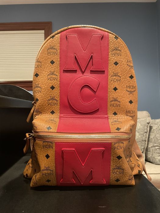 MCM Stark 40 Visetos Backpack