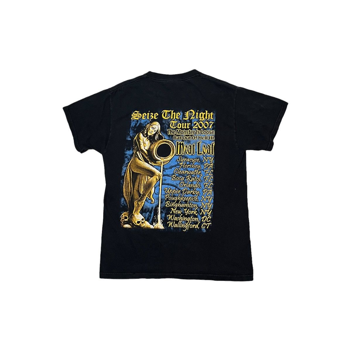 Band Tees × Vintage 2007 Meat Loaf The Monster Is Loose Tee Size US M / EU 48-50 / 2 - 4 Thumbnail