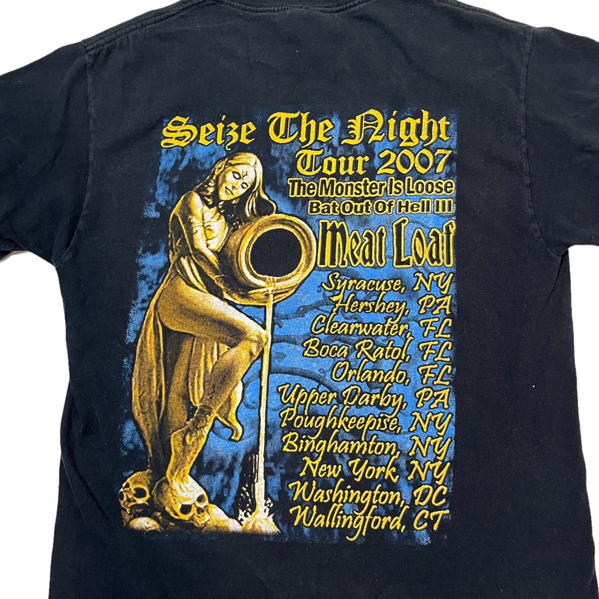 Band Tees × Vintage 2007 Meat Loaf The Monster Is Loose Tee Size US M / EU 48-50 / 2 - 5 Thumbnail