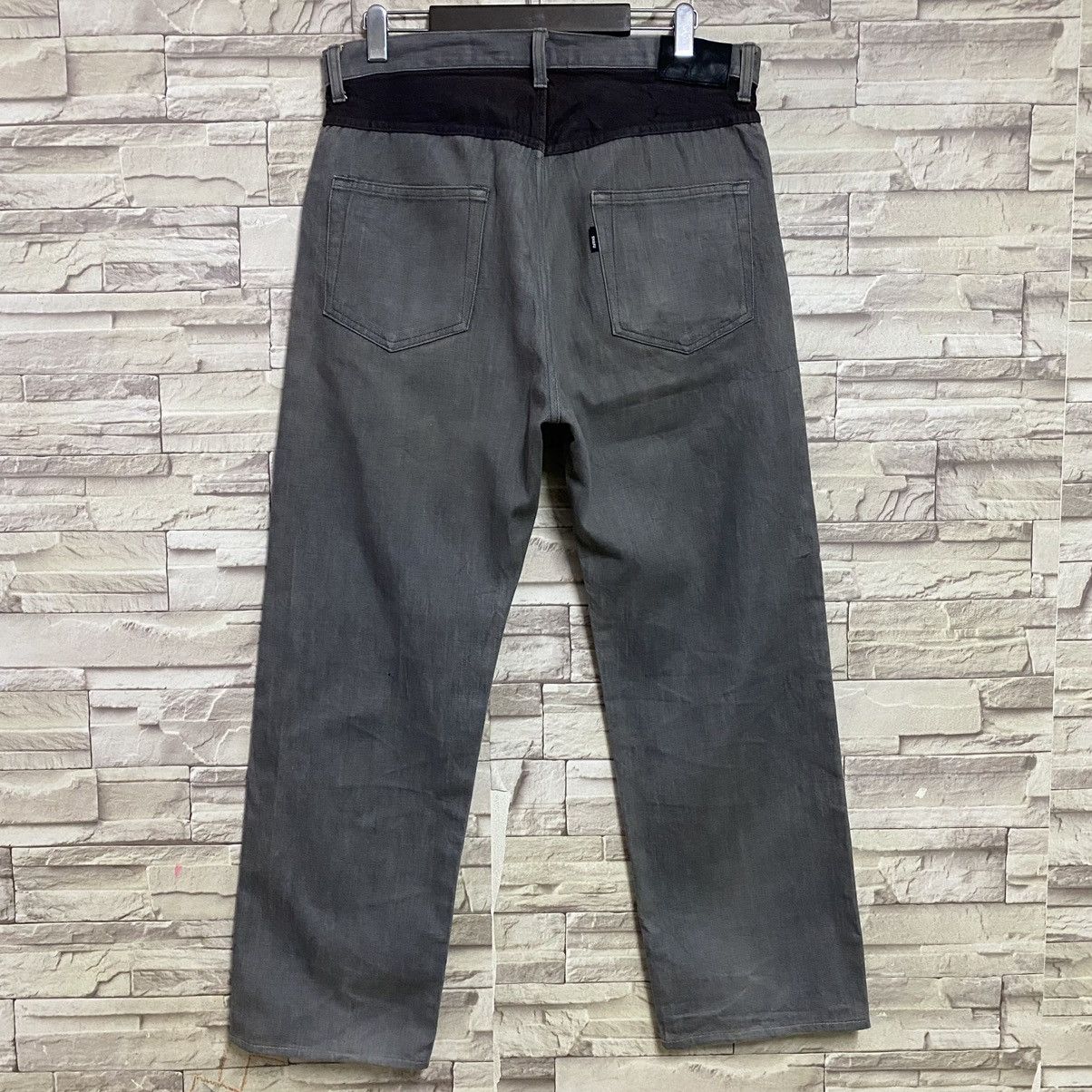 Japanese Brand SNAFU Situation Normal All Fuckup Denim Baggy Jeans Size US 34 / EU 50 - 9 Thumbnail