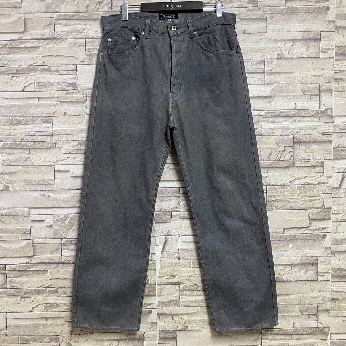 Japanese Brand SNAFU Situation Normal All Fuckup Denim Baggy Jeans Size US 34 / EU 50 - 3 Thumbnail