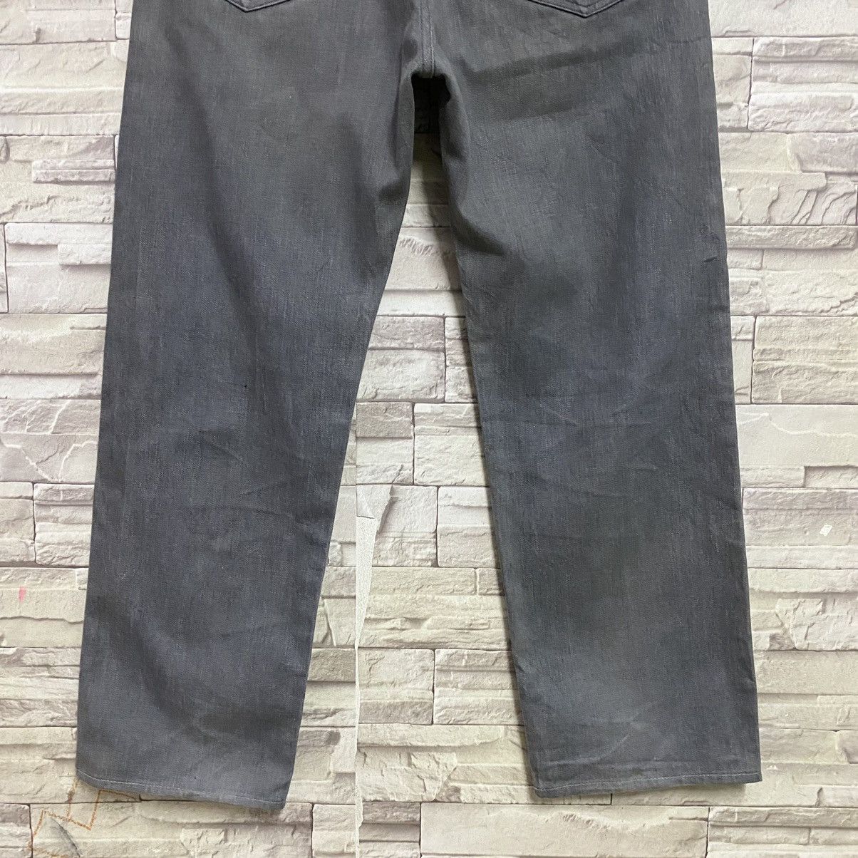 Japanese Brand SNAFU Situation Normal All Fuckup Denim Baggy Jeans Size US 34 / EU 50 - 11 Thumbnail