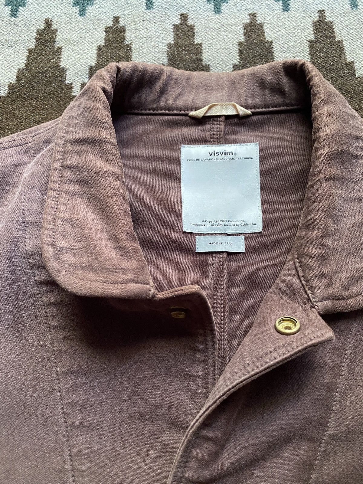 Visvim Visvim Cunningham Smock (Dmgd Moleskin) Size US XL / EU 56 / 4 - 2 Thumbnail
