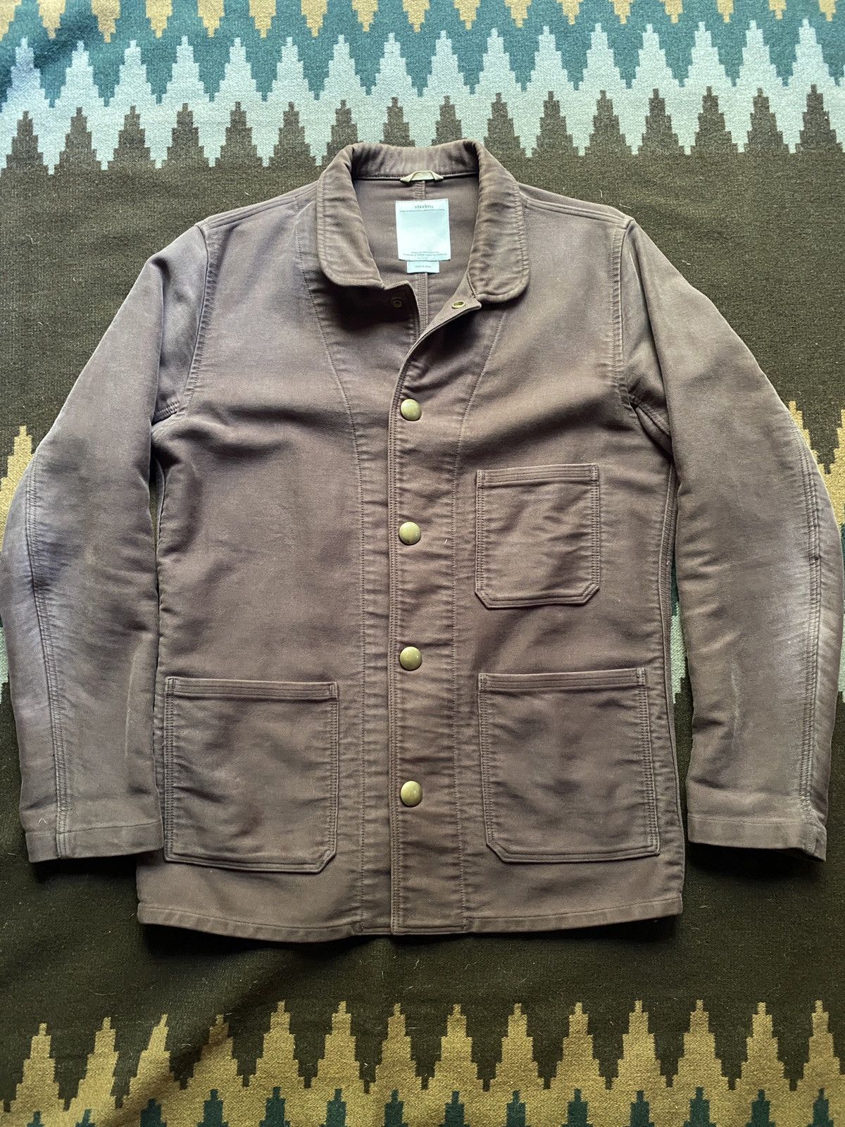 Visvim Visvim Cunningham Smock (Dmgd Moleskin) Size US XL / EU 56 / 4 - 1 Thumbnail