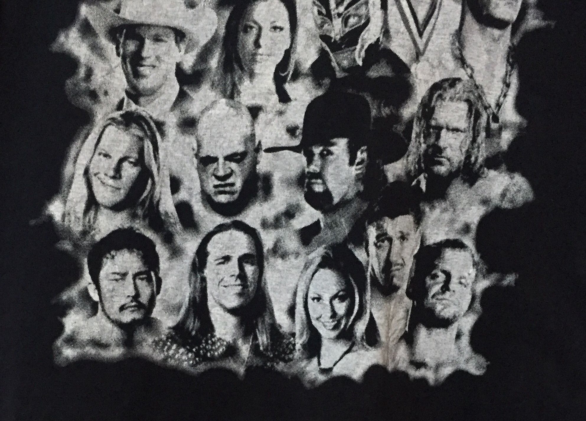 PPFM VINTAGE 00s WWE SMACKDOWN SUPERSTAR ROSTER PPFM TSHIRT Size US L / EU 52-54 / 3 - 6 Thumbnail