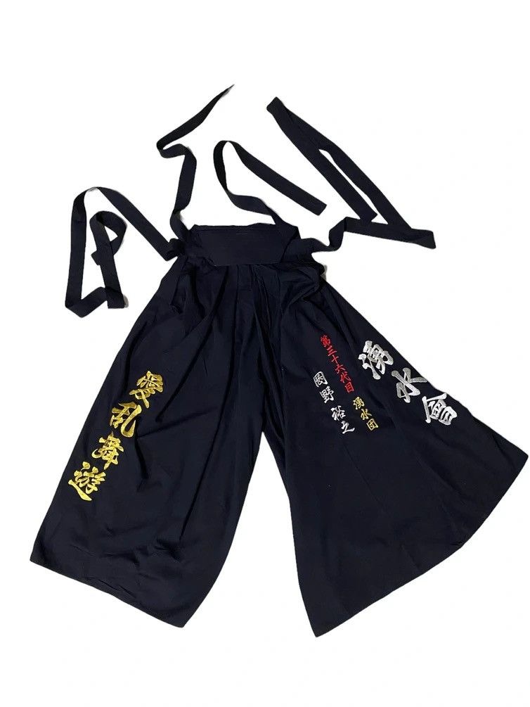 Hysteric Glamour Vintage Japanese Traditional Hakama Embroidery Wide Pants Size US 32 / EU 48 - 1 Thumbnail