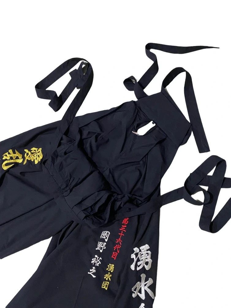 Hysteric Glamour Vintage Japanese Traditional Hakama Embroidery Wide Pants Size US 32 / EU 48 - 3 Thumbnail