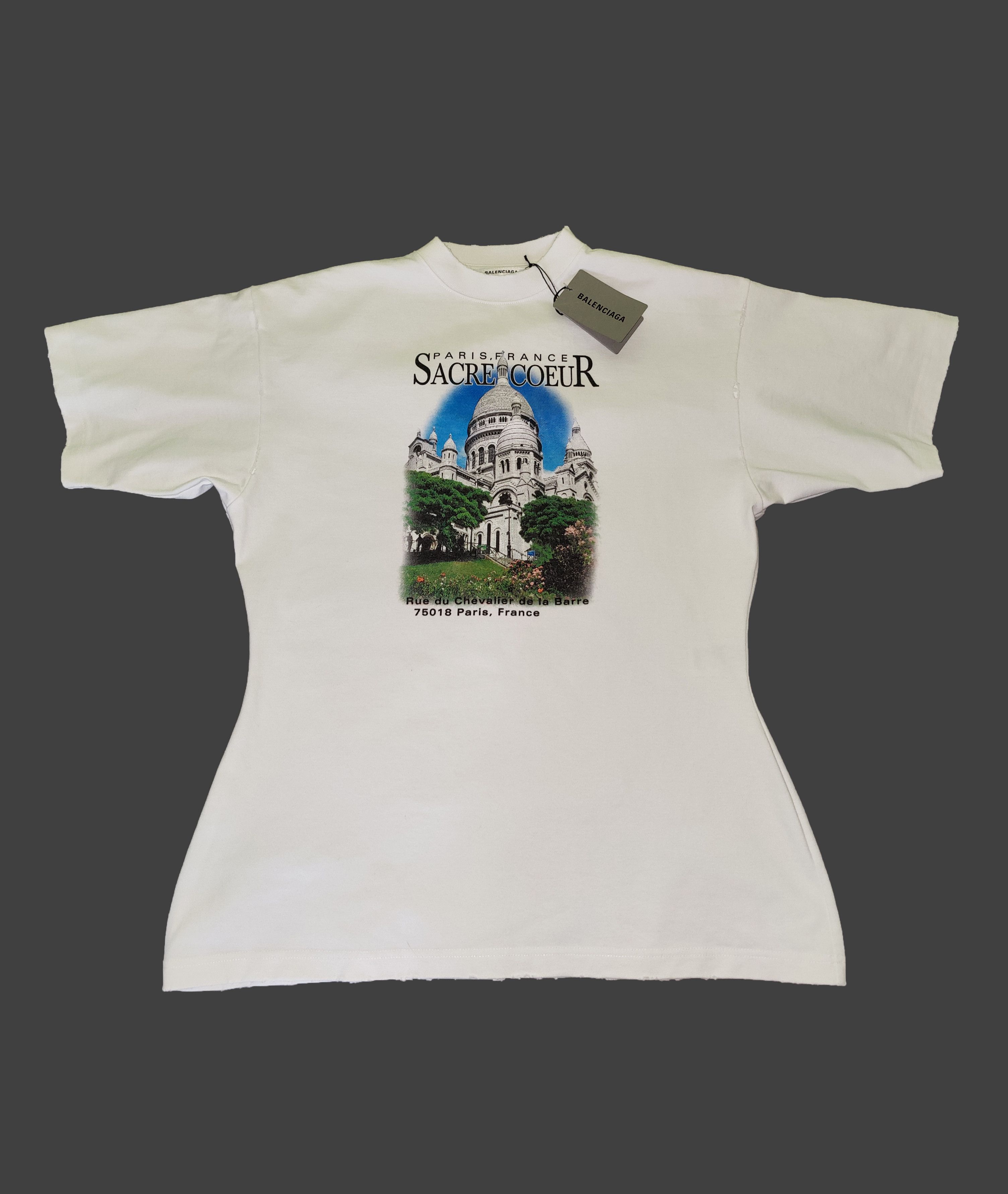 Balenciaga Sacre Coeur & Notre-Dame Tee | Grailed