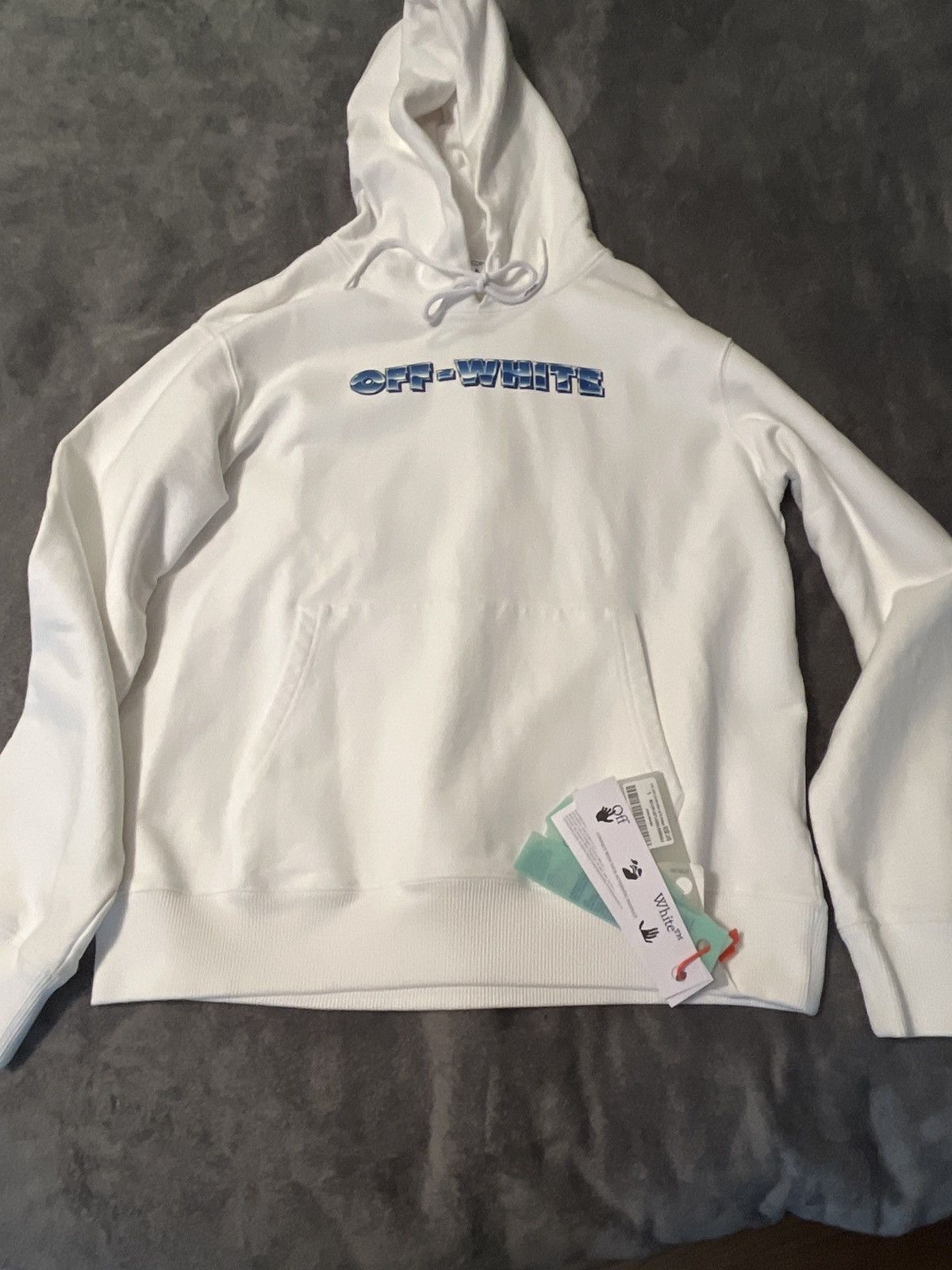 Off-White Metal Arrows White Hoodie