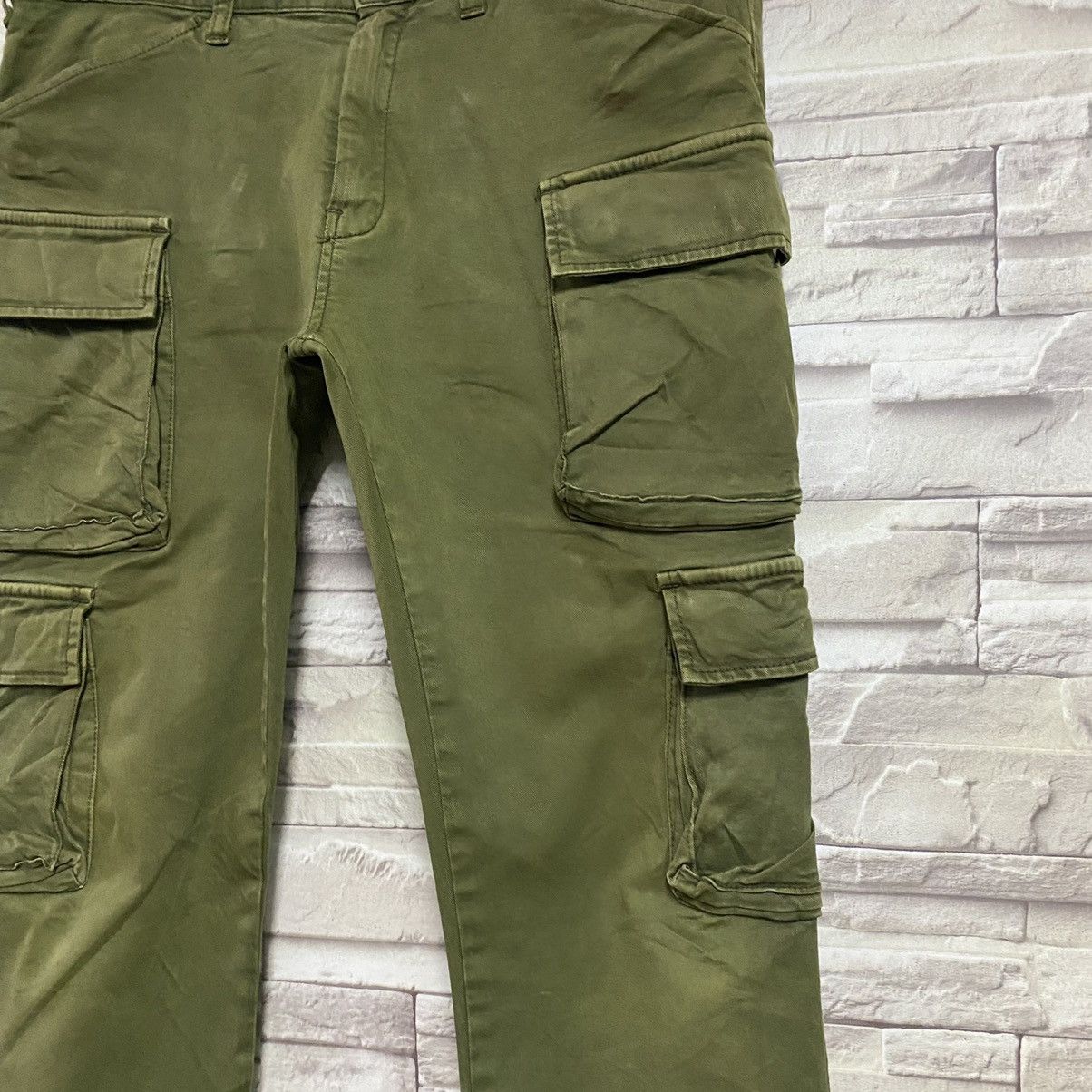 SHIPS Studio Oribe X Ships Cargo Pants Slim-Fit Size US 30 / EU 46 - 9 Thumbnail