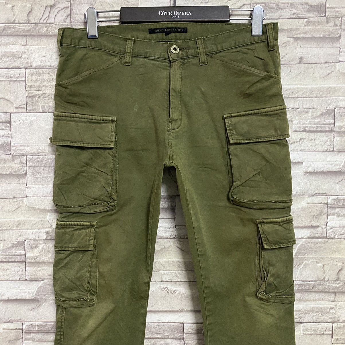 SHIPS Studio Oribe X Ships Cargo Pants Slim-Fit Size US 30 / EU 46 - 4 Thumbnail